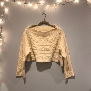 L Urban Outfitters off the shoulder sweater
